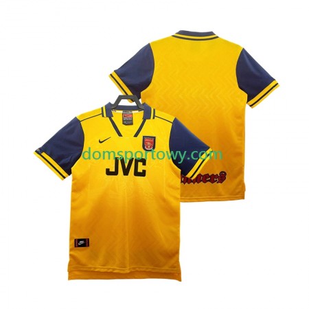 Koszulka Arsenal Retro Wyjazdowe Koszulki Piłkarskie 1996 1997 Krótki Rękaw